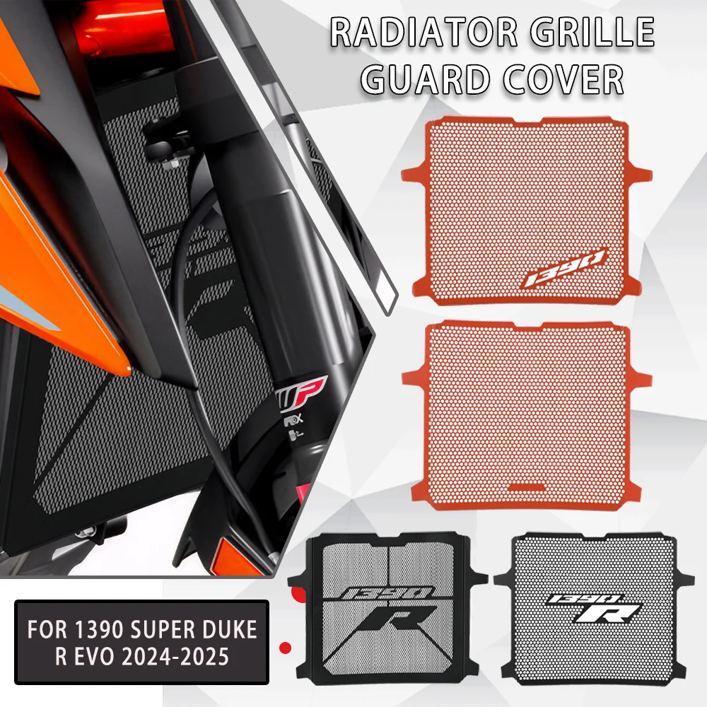 

For KTM 1390 Super Duke R Evo 2024 2025 1390 SuperDuke R Motorcycle Aluminum Radiator Grille Cover Guard Protection Accessorie