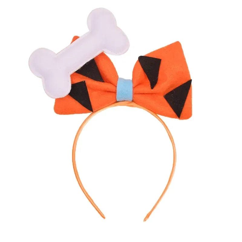 เด็กฮาโลวีนเสื้อผ้าเครื่องแต่งกาย Flinstones Pebbles เด็กหญิงคอสเพลย์ Tutu ชุด Hairpin STAGE เครื่องแต่งกาย 12Y