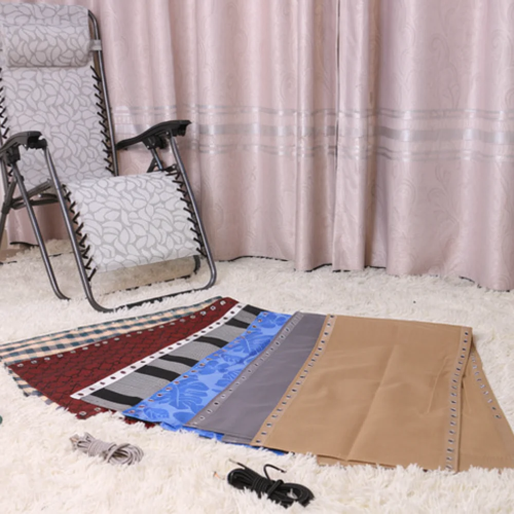 Breathable Textilene Replacement Sling For ZHANLONG Recliner Durable Mesh Fabric For Garden Patio Outdoor Beach Chair