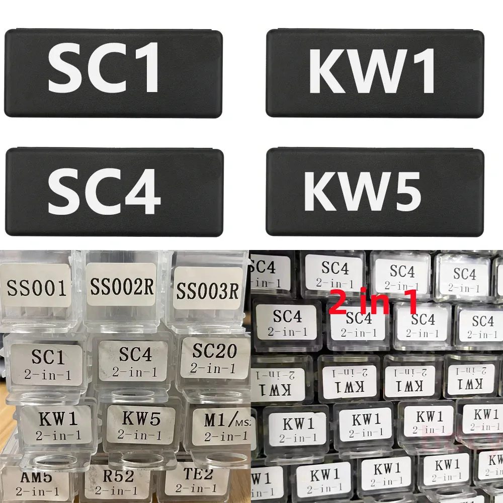 Civil Tool 2 in 1 SS001 SS002 SS002R BE2-6 BE2-7 TE2 SC1 SC4 SC20 AM5 KW1 KW5 S123/C123 M1/Ms2 R52 R52L LW4 LW5 for Home Door