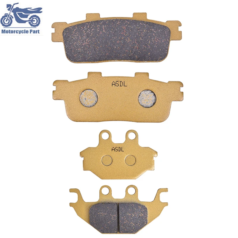 

Motorcycle Front or Rear Brake Pads Set For SYM SB 125 Ni-Wolf EFi Model 2011-2015 SB125 125CC