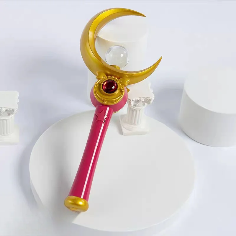 

Горячее аниме Сейлор Мун Усаги Цукино Лунная палочка Кристалл Косплей Реквизит Костюм Хэллоуин Вечеринка Комикс Взрослые женщины Игрушка на день рождения Подарок