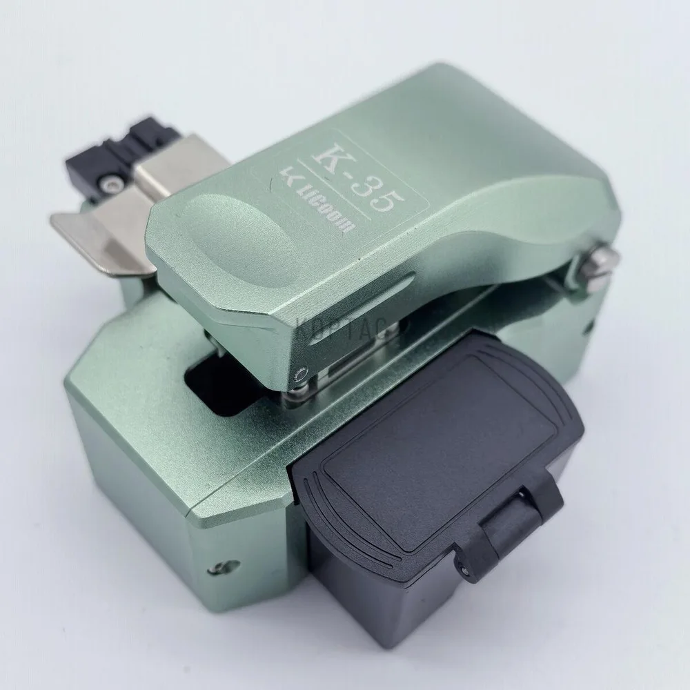 K-35 One-Step Cleaver Cutting Knife Automatic High Precision Fiber Cutter 48000 Blade Life