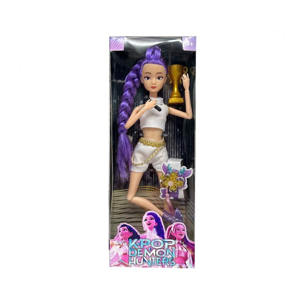 2026 Anime KPop Demon Hunters muñeca vinilo juguete Rumi Mira zoi personaje vinilo máscara estatuilla cumpleaños regalo de Navidad Fan Club regalos