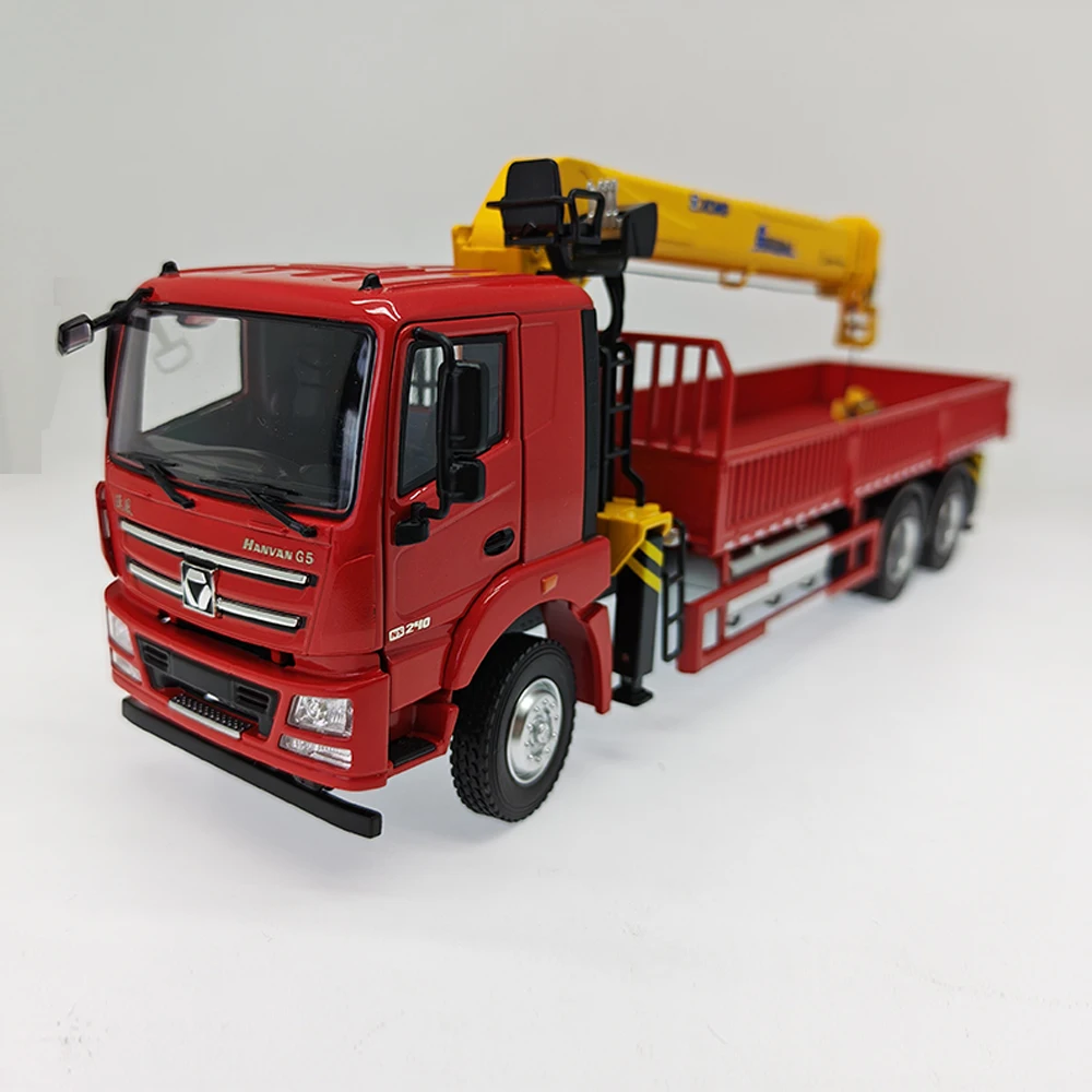 

1:35 Scale Diecast Construction Model XCMG G SQS350-5 Telescopic Truck Mounted Crane Replica Collection Exhibition Gift