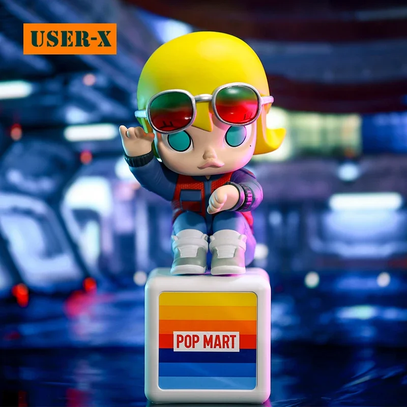 USER-X Molly Back To The Future Figurine Cute Action Kawaii Animal Toy Girl Art Figures Doll Birthday Gift Kid