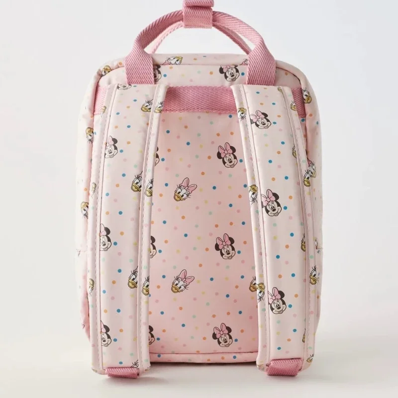 Disney cartoon Minnie Mouse New Kids Backpack Mini Schoolbag Girls and Boys Cute Shoulder Bag
