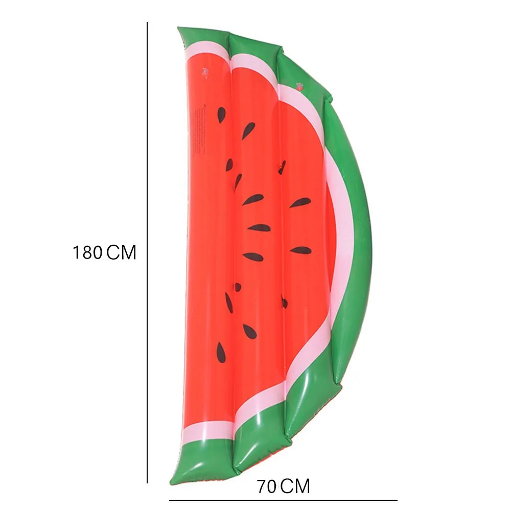 PVC 플로팅 로우 과일 피자 아이스크림 수영장 장난감, 팽창식 수영 링, 해변 물 침대, 성인 보호