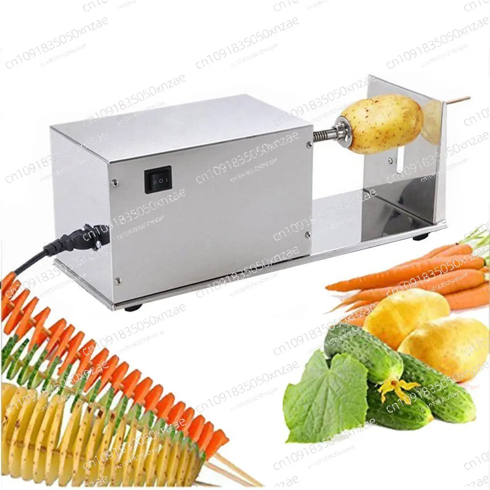 

Электрическая машина Tater Tot Maker из нержавеющей стали, машина для быстрой нарезки коммерческого и домашнего использования, резак для ветровых чипов, экспортное качество