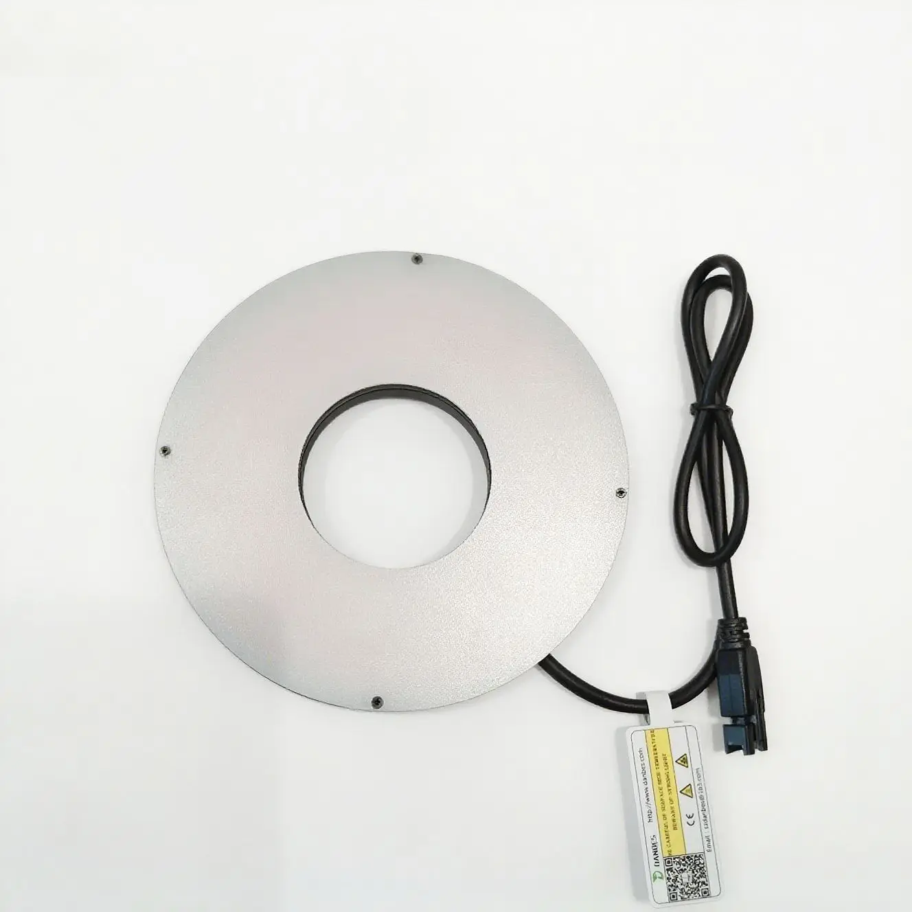 مصدر ضوء دائري 90 درجة بقطر خارجي 60 مم، يوفر إضاءة عالية الزاوية للفحص البصري.