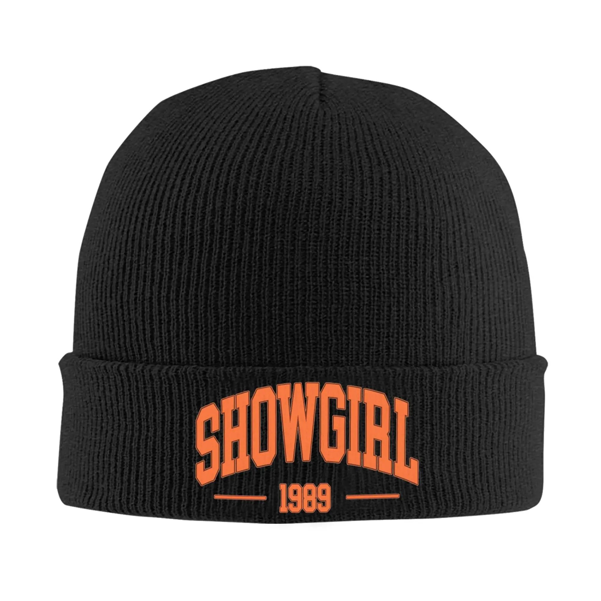 

New Album 2025 In My Showgirl Era Beanie Hats Knit Hat Men Women Unisex Street Head Wrap Caps Winter Kpop Design Bonnet Hats