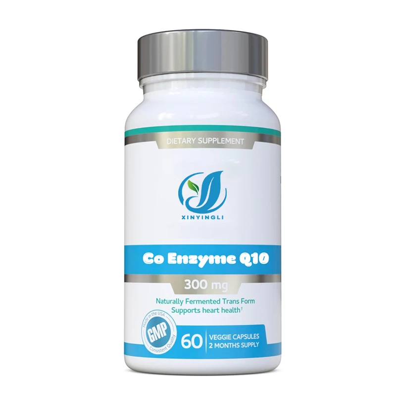 Coenzyme Q10 300mg 60 Capsules - High-quality Natural Fermented Trans Form