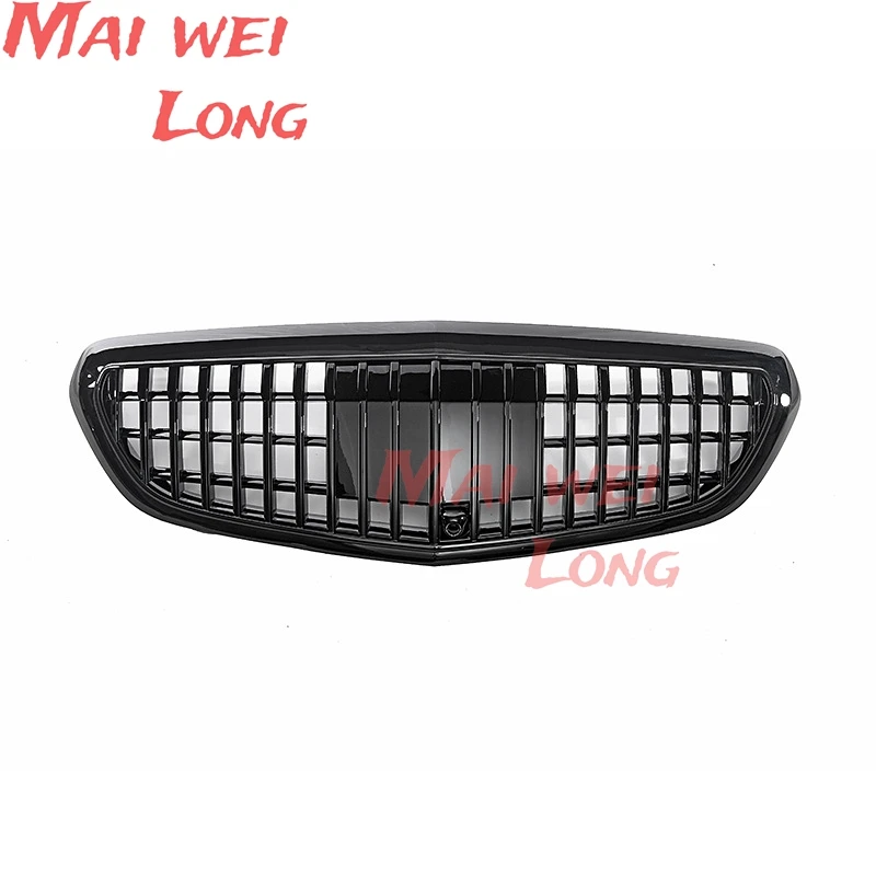 For 2009-2015 E Class W212 Modify MBH Center grille Grill E300L E400L E200 E180 MESH Grill W212 Grille