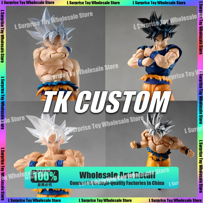 

TK CUSTOM Son Goku Head Sculpt Dragon Ball Ultra Instinct Goku Head Accessories Anime Action Figure Figurine Model Toys Gifts