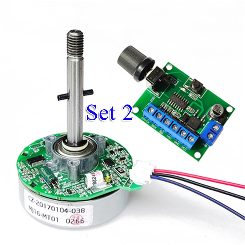 DC12V 24V 40W 1600rpm PWM MJ16-MT01 Outer rotor brushless fan motor