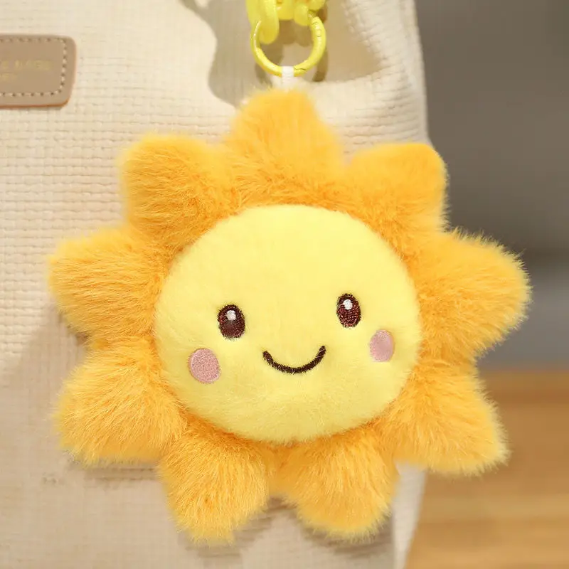 Pluszak Uzdrowicielski Burza Gromowa Ciemne Chmury Słoneczne Słońce Lalka Poduszka Urocza Poduszka Brelok Chmury