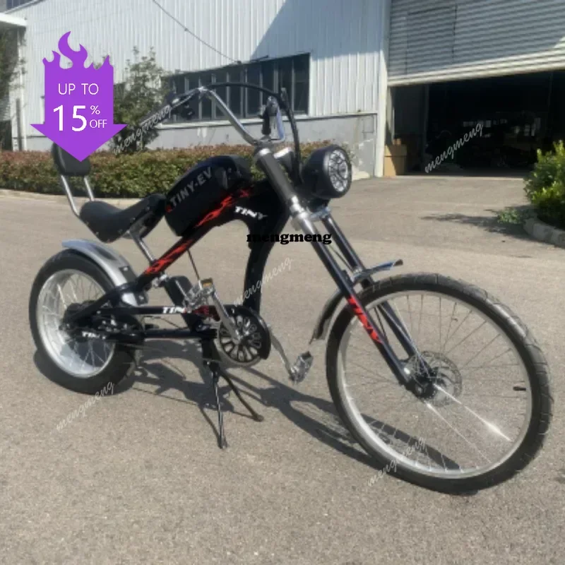 A61 new car high carbon steel leisure wagon lithium battery brushless motor assist bicycle wholesale