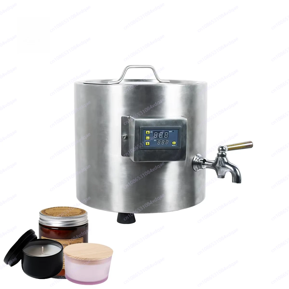 

New arrival candle and soap making furnace double boiler cooling contact high temperature accurate