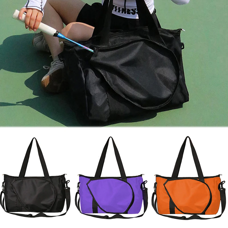 Tennis Racket Bag Tennis Shoulder Bag With Removable Shoulder Strap Tennis Tote Bag For Travel Squash Racquets Tennis Racket