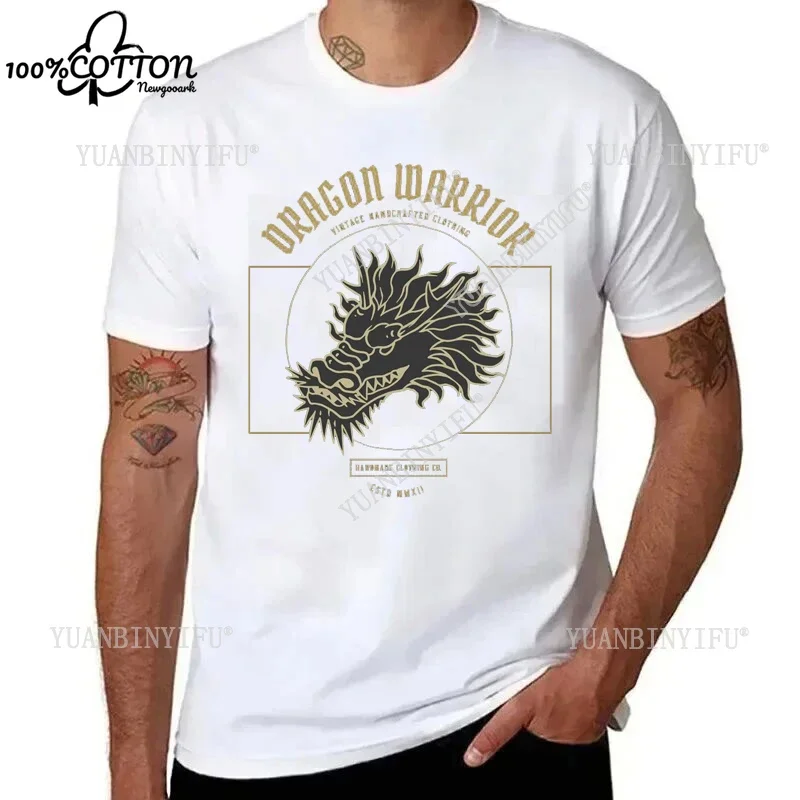 

Новые поступления Nostalgic Nidhogg — футболка унисекс из чистого хлопка в стиле Black Fierce Dragon с круглым вырезом и короткими рукавами, уличная одежда.