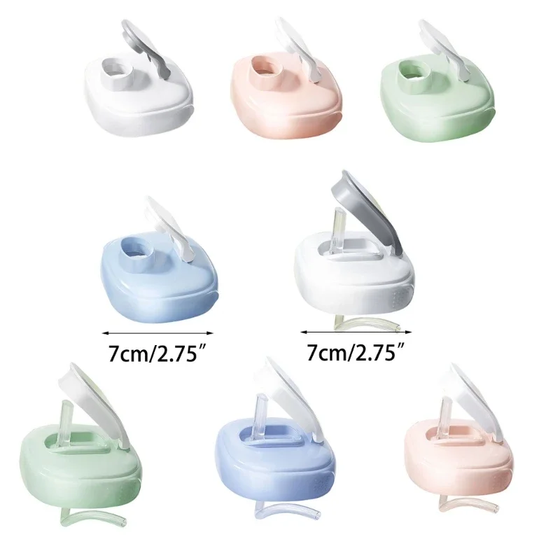 Picture 7: Baby Bottle Cover Replacement Direct/Learning Drinking Cup Cover Bottle Cover Straw Cup For hegen Milk Drinking Accessories