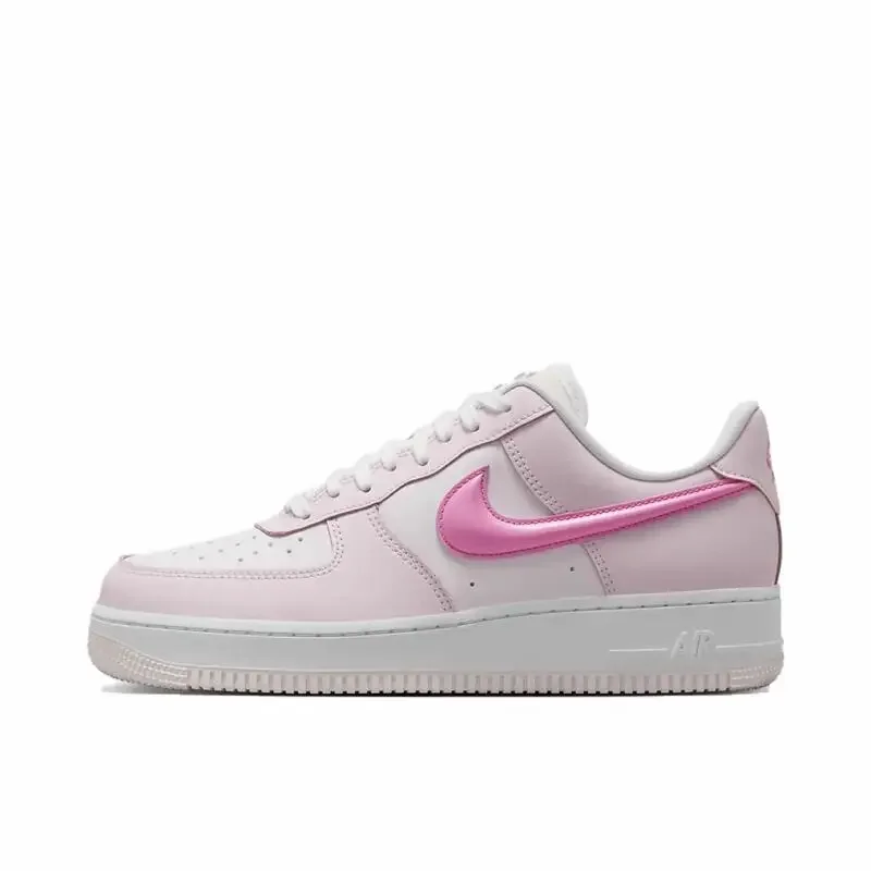 Nike Air Force 1 Men's and Women's Board Shoes Are Durable, Comfortable, Non Slip, Lightweight, Breathable, Low Cut/blue/white