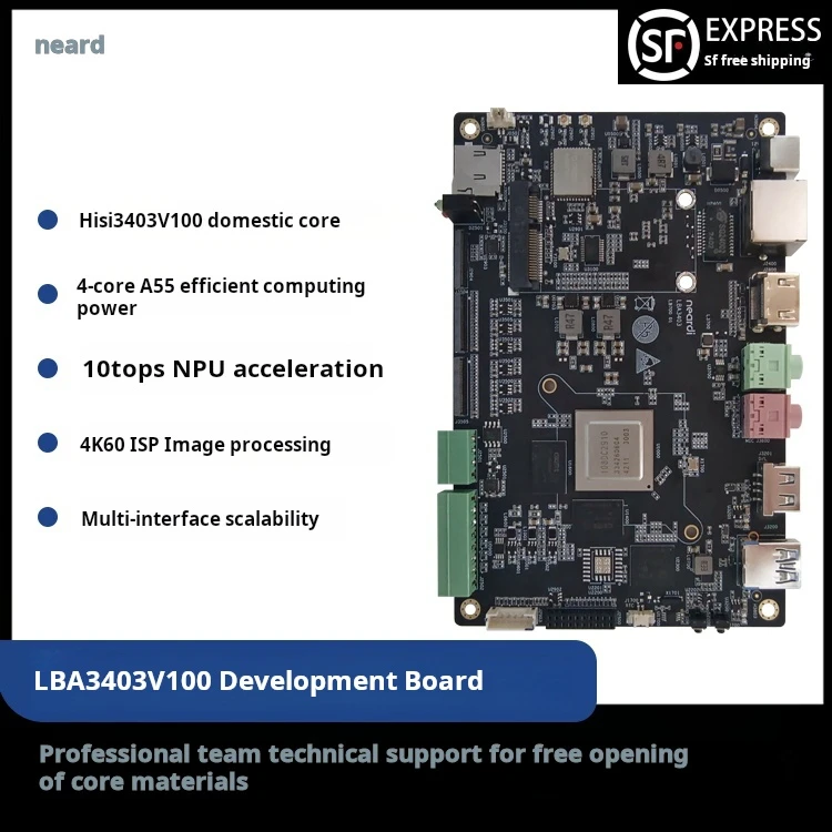 Neardi LBA3403V100 Development Board Hisilicon HI3403 HarmonyOS AI Industrial Controller for Machine Automation