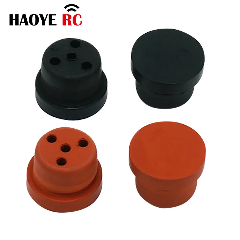 Haoye-Tanque de Óleo Plug para RC Plane, Borracha Inserções, Metanol, Gasolina Combustível Tanque Fitting, Tanque de Óleo Acessórios, 1 Pc