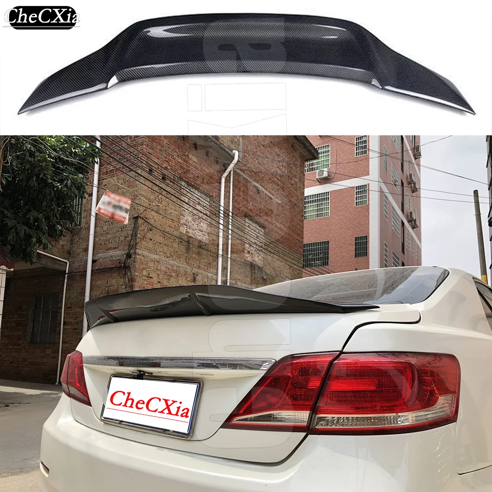 

Suitable For Toyota Camry 2006-2011 High Quality Fiberglass Material Rear Spoiler Bright Black Rear Spoiler Tail Wing