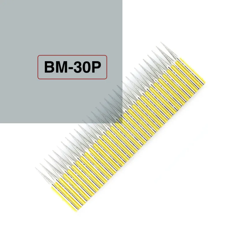 30PCS alloy polishing head CNC engraving machine polishing accessories engraving grinding needle polishing engraving head
