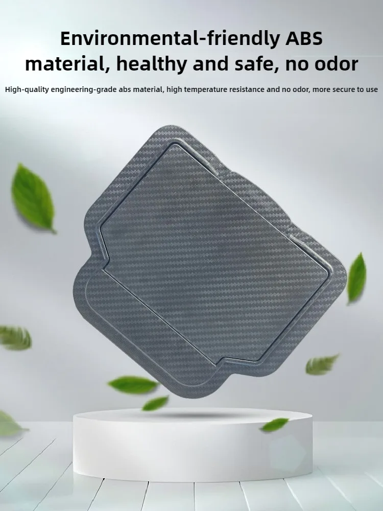 Für Tesla Model Y YL Juniper 2025 Armlehnenbox Versteckter Aufbewahrungsorganizer Kohlefaser-Muster Model 3 Highland Y L Kartenhalter – Detail 4