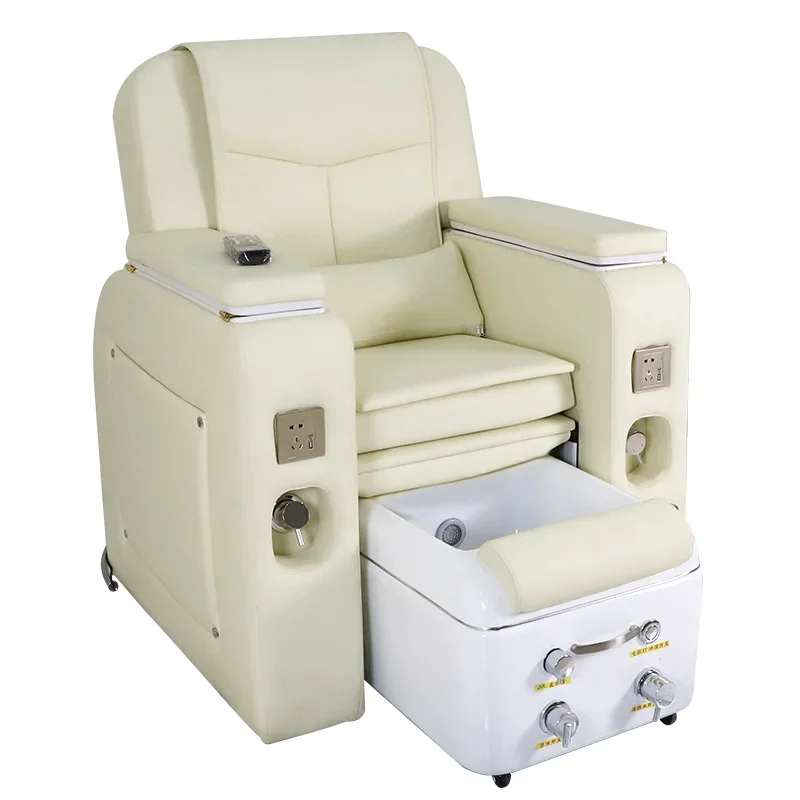 Pedicure Chair Classic Electric Massage Foot Therapy Massage Chair Manicure Chair Salon Furniture