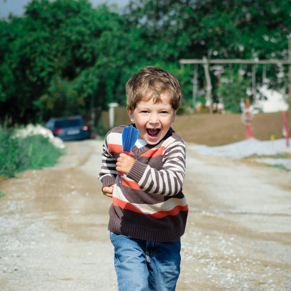 6 قطع من صاروخ الأصابع للأطفال، لعبة خارجية إبداعية آمنة وقابلة لإعادة الاستخدام، لعبة قاذفة الصواريخ، هيكل بسيط للحفلات