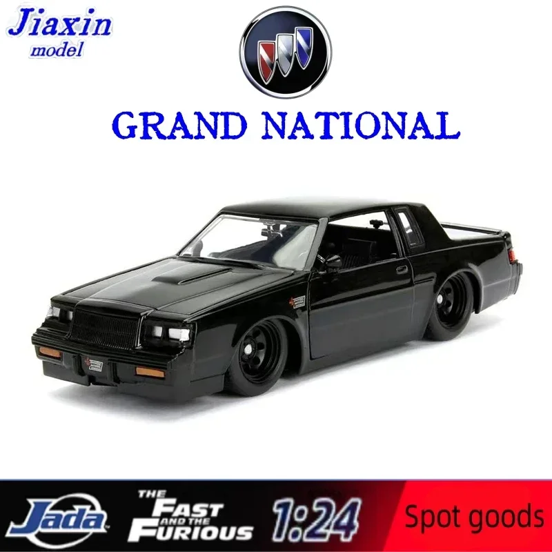 Jada 1/24 Fast and Furious 4(Tang boss driving) Buick Grand National, rare breed decoration collection children\'s gifts