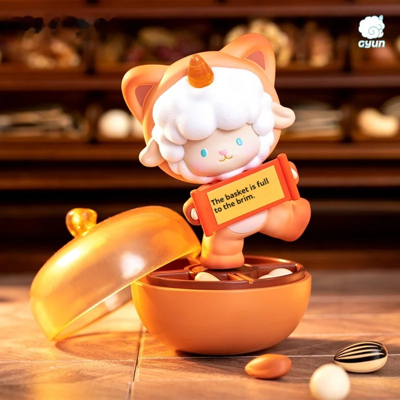 Toptoy Roll Sheep Mie Ji Dried Fruit Shop Series Handmade Blind Box Sheep Small Roll Handmade Desktop Ornament Cute Gift