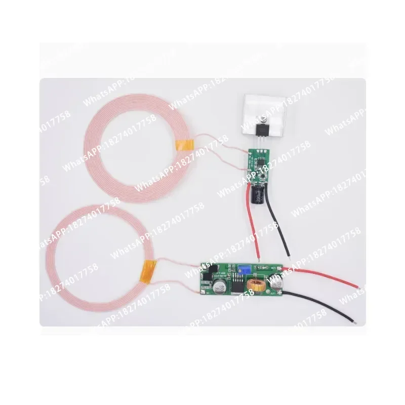 5V5A high current 24V low voltage transmission wireless power supply charging module IC solution XKT801-10