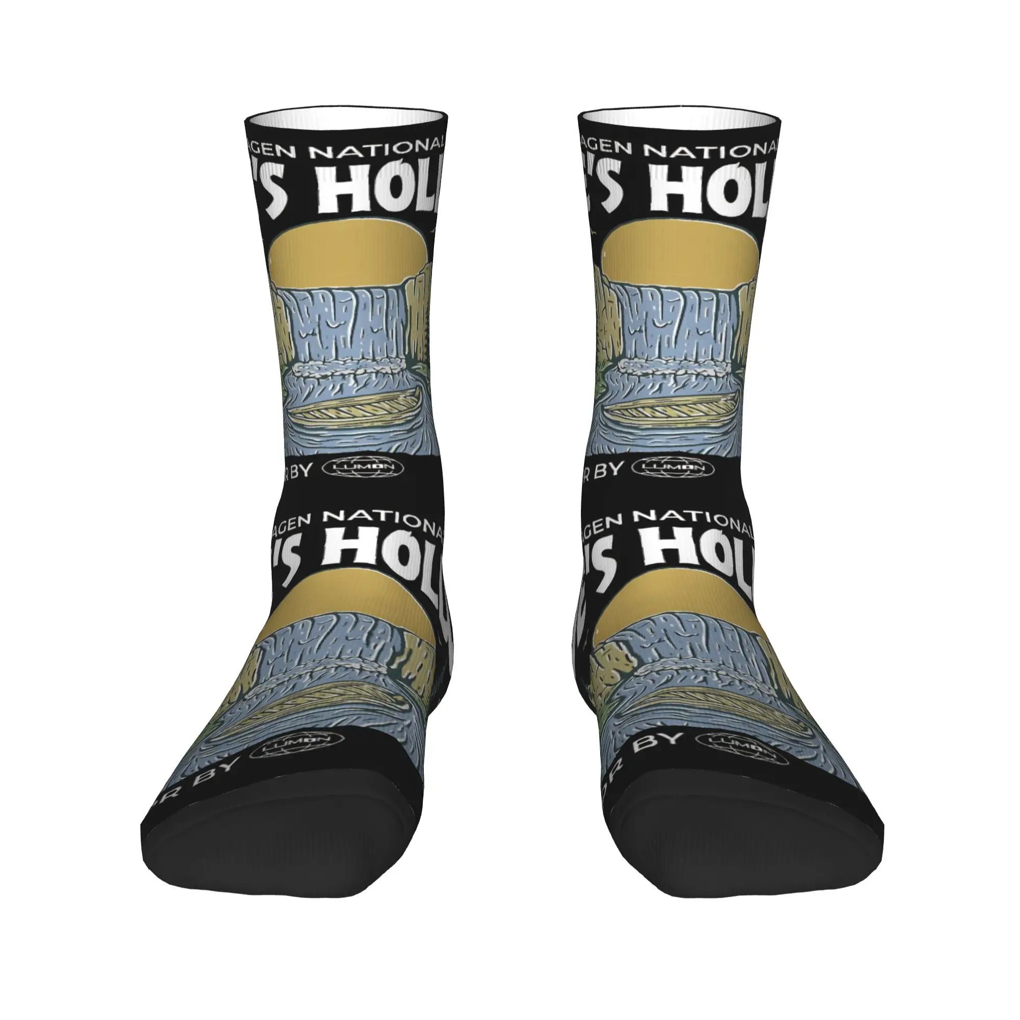 قطع تلفزيوني Dieter Eagan الجوارب الخريف جوارب أنيقة للجنسين الرجال الجوارب الناعمة الدافئة تصميم تسلق الجوارب المضادة للانزلاق