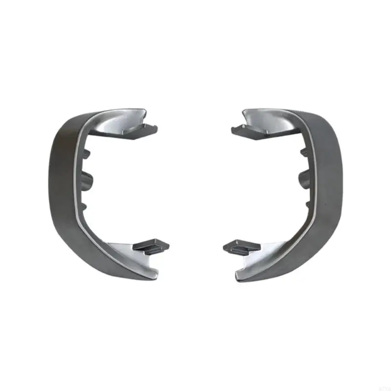 Clip-On Steering Wheel Trim Set for W212 W204, ABS Spoke Covers for Oxidized Detail Repair and Cleaner Older Interior D7YA