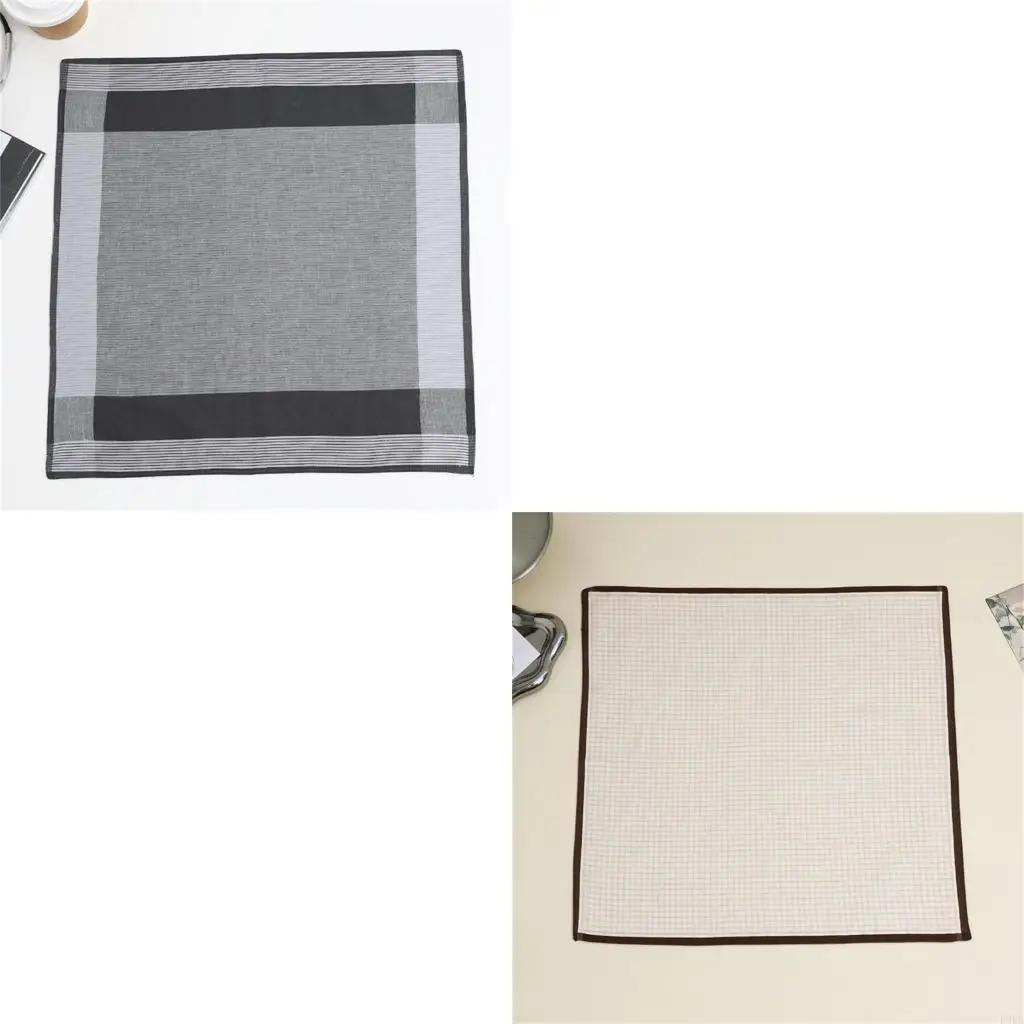 

1/3 шт. мужские хлопковые носовые платки в традиционном стиле, многоразовые мягкие и впитывающие квадратные носовые платки 43x43