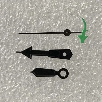 Watch Hands Metal Pointer with Turtle/Fish/Trident Second Needle Men's Watch Replacement Accessories Fit NH35/NH36/4R Movement