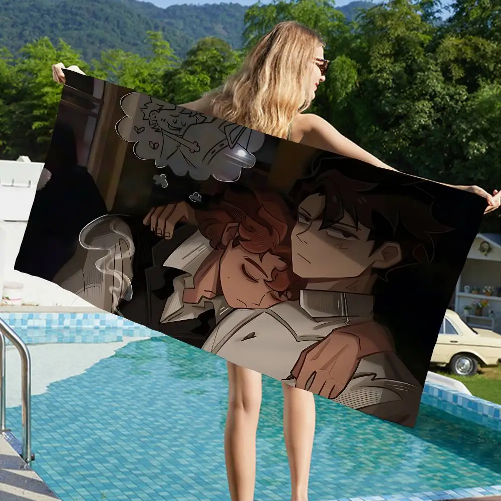 Vincent Rody Dead P-Plates Microfiber Blanket Quick Drying Beach Towels Oversized Printing Super Absorbent Pool Towel Blanket