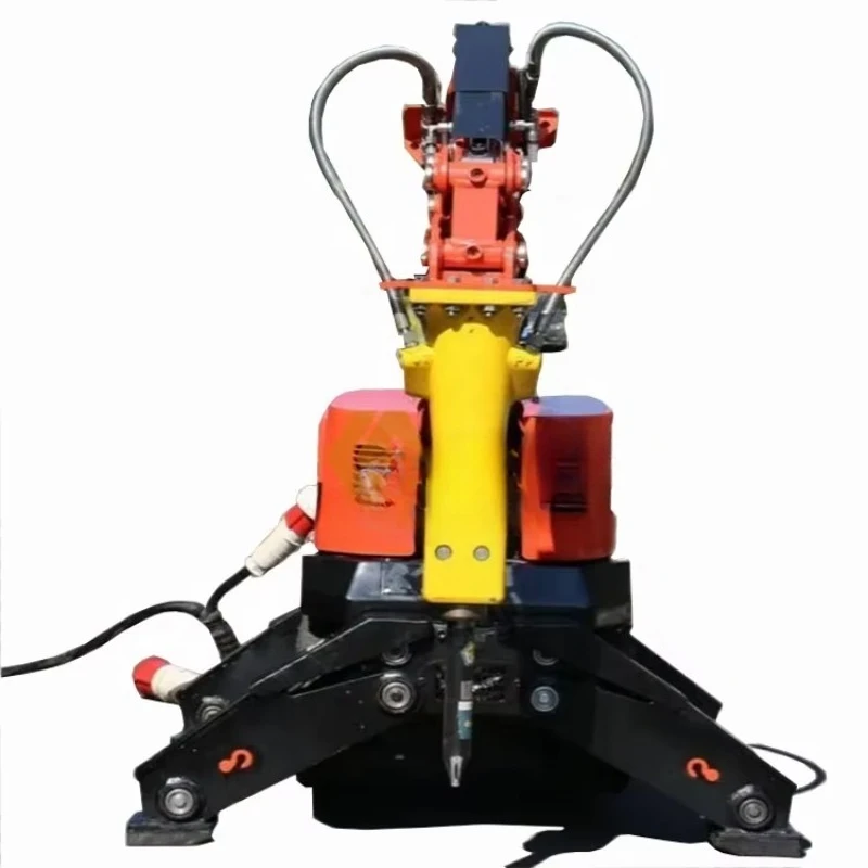 Customized Wireless Remote Control Concrete Breaker Demolition Robot For Construction Industrial Hazardous Area