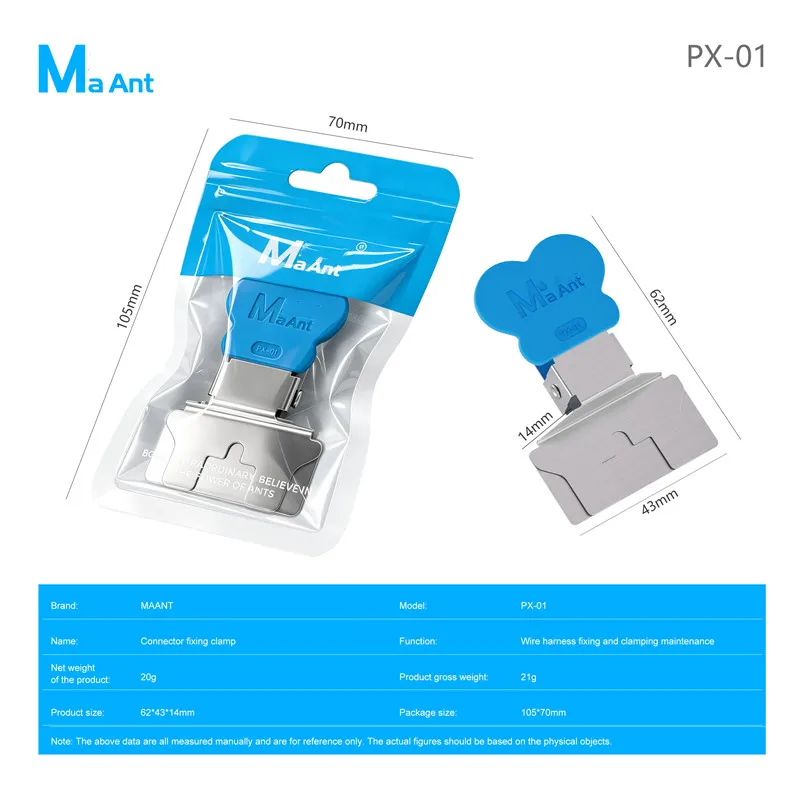 MaAnt PX-01 Universal FPC Flex Clip Mobile Phone Repair Flex Cable Holder for Mobile Phone Maintenance Tools Flex Cable Holder