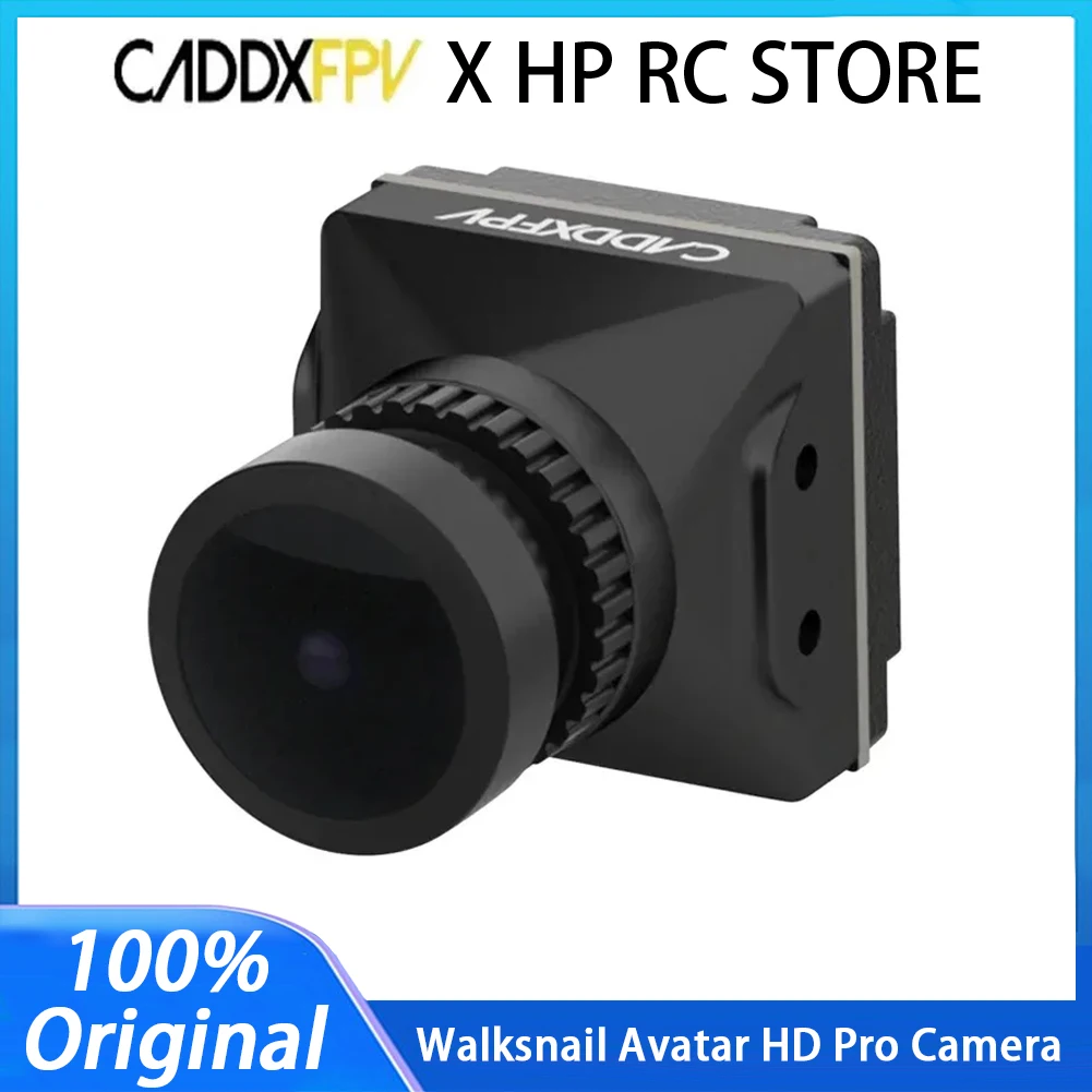 

Caddx Walksnail Avatar HD Pro FPV Camera 1080P 120fps 160° FOV F1.6 8MP w/ Gyroflow Support for RC Drone