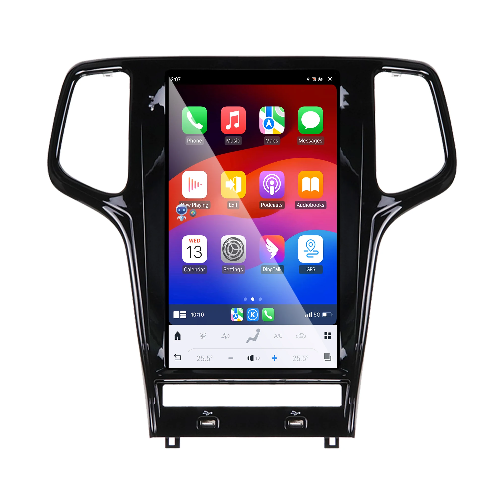 

13.6 Inches Android 13 Auto Touch Screen Car Stereo For Jeep Grand Cherokee 2010-2019 Multimedia Player GPS Navigation