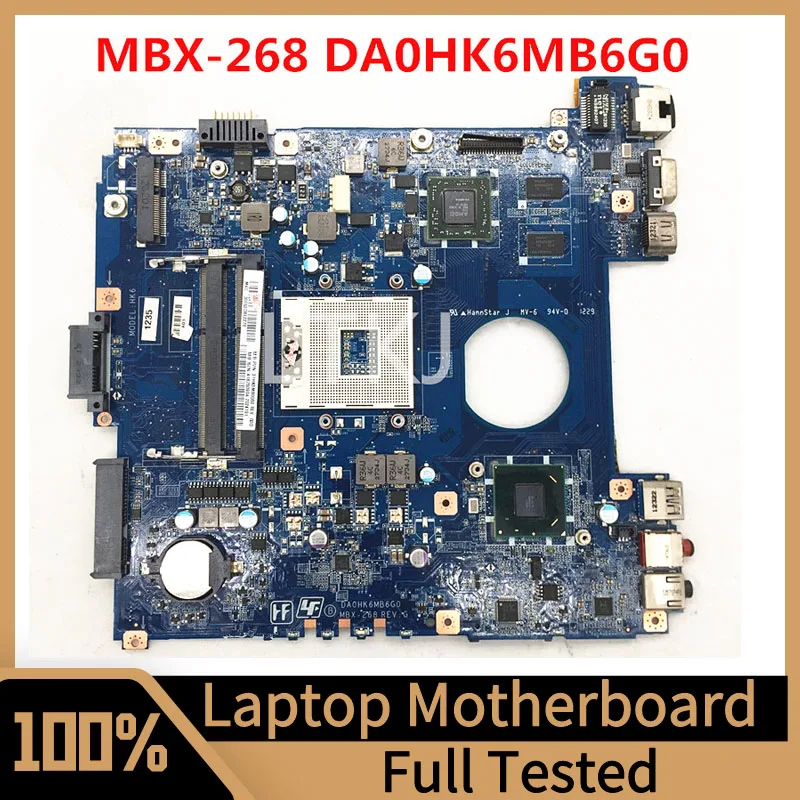 

MBX-268 Mainboard For Sony Laptop Motherboard DA0HK6MB6G0 216-0833018 100% Full Tested Working Well