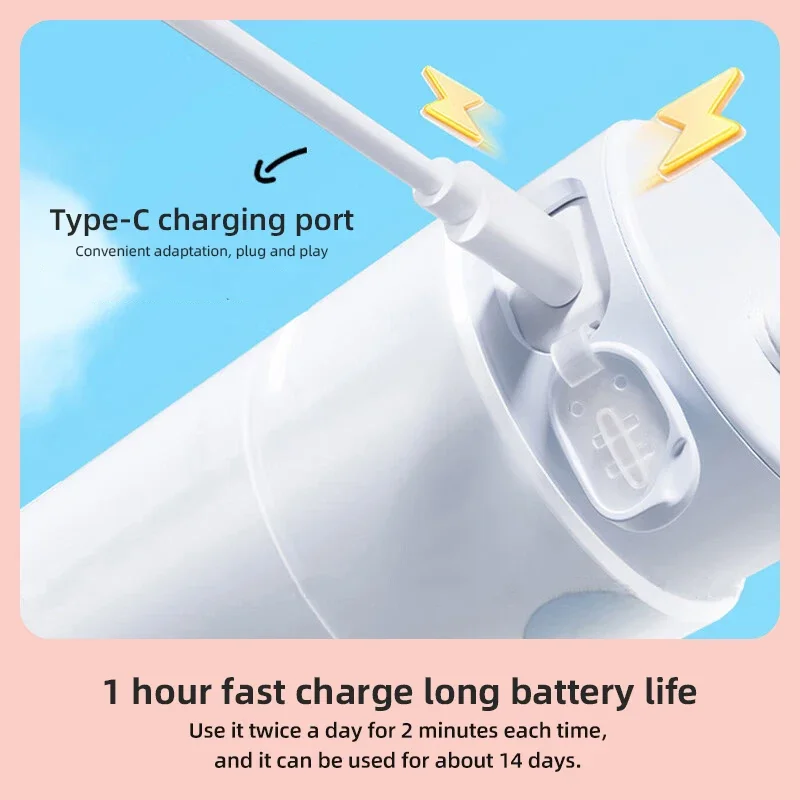 Panasonic Children's dental flosser Orthodontic scaler nozzle Electric scaler Oral teeth cleaner Portable water flosser