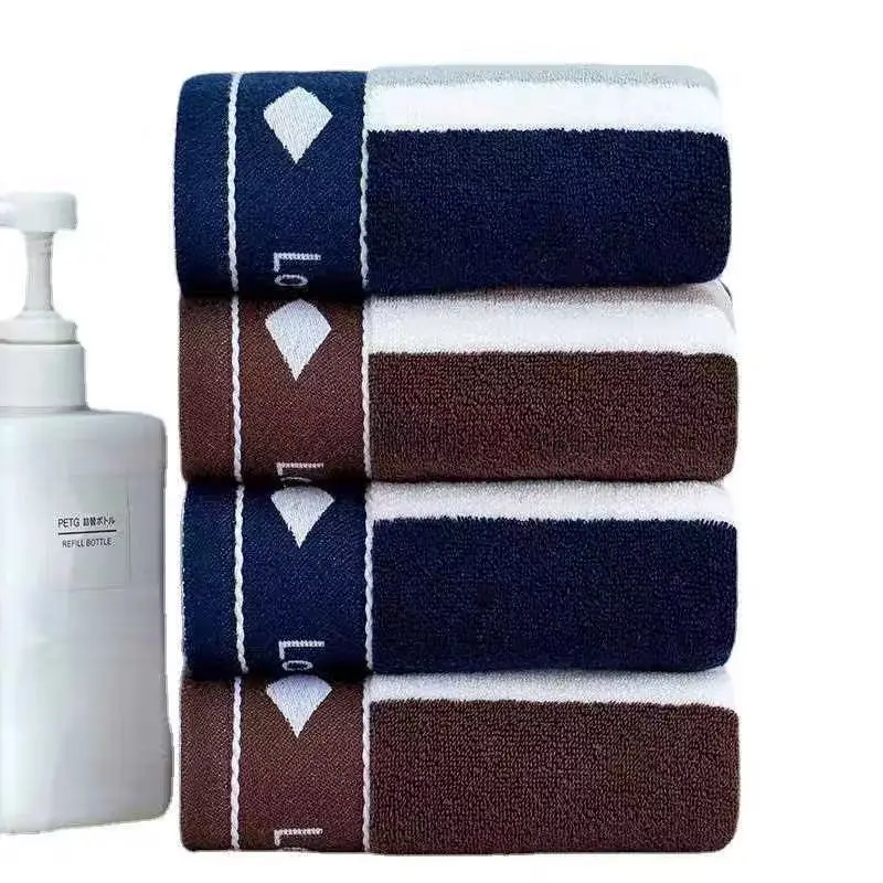 40*90 Double-Ply Long-Staple Cotton, 2-Pack Soft Absorbent Extra-Long and Thick Non-Shedding Towels for Sports and Bathing, 100%