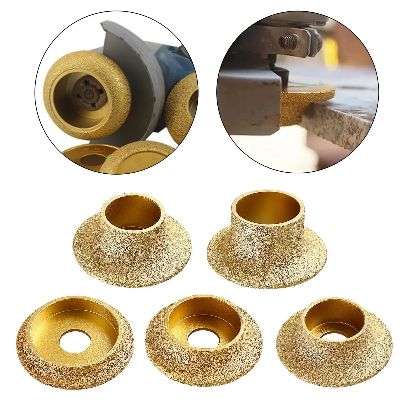 Herramientas de muela de hormigón de diamante, ruedas de amoladora angular duraderas para accesorios de amoladora angular, azulejos, mármol, granito, porcelana