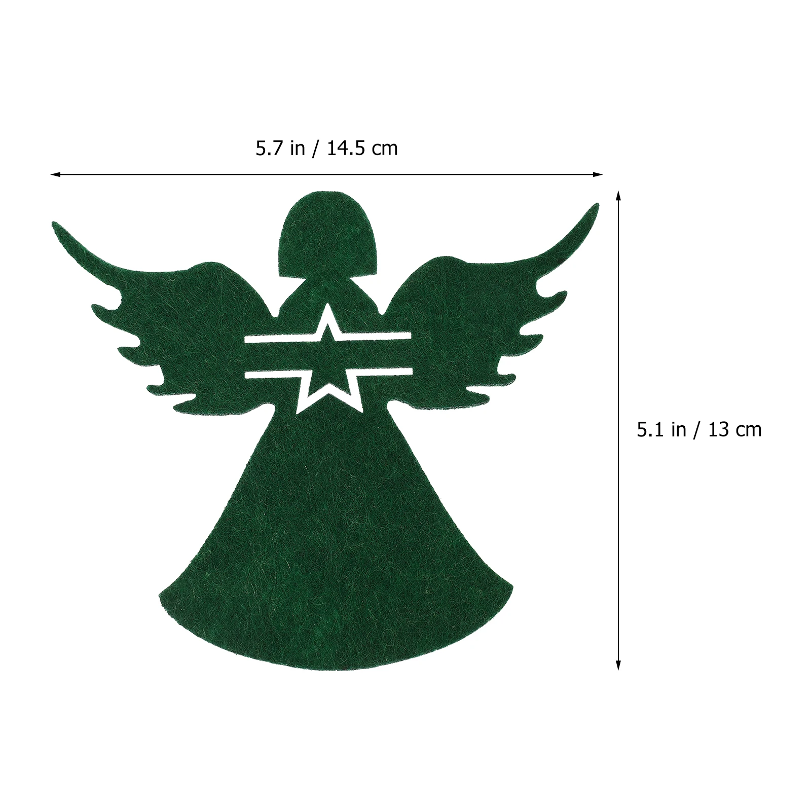 

4pcs Christmas Angel Shape Fork Cutter Covers Cloth Tableware Holders Festive Party Decor Cutlery Storage Bags Xmas Dining Table